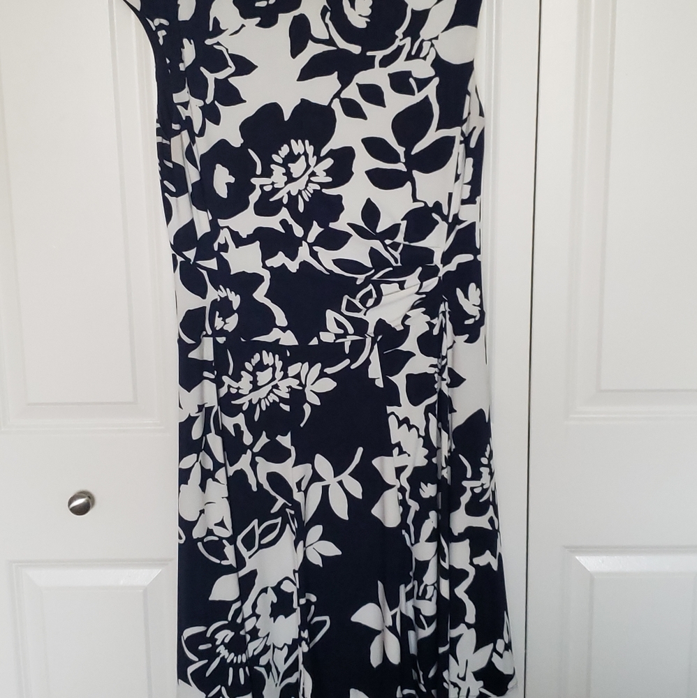 Belted Lined Dress